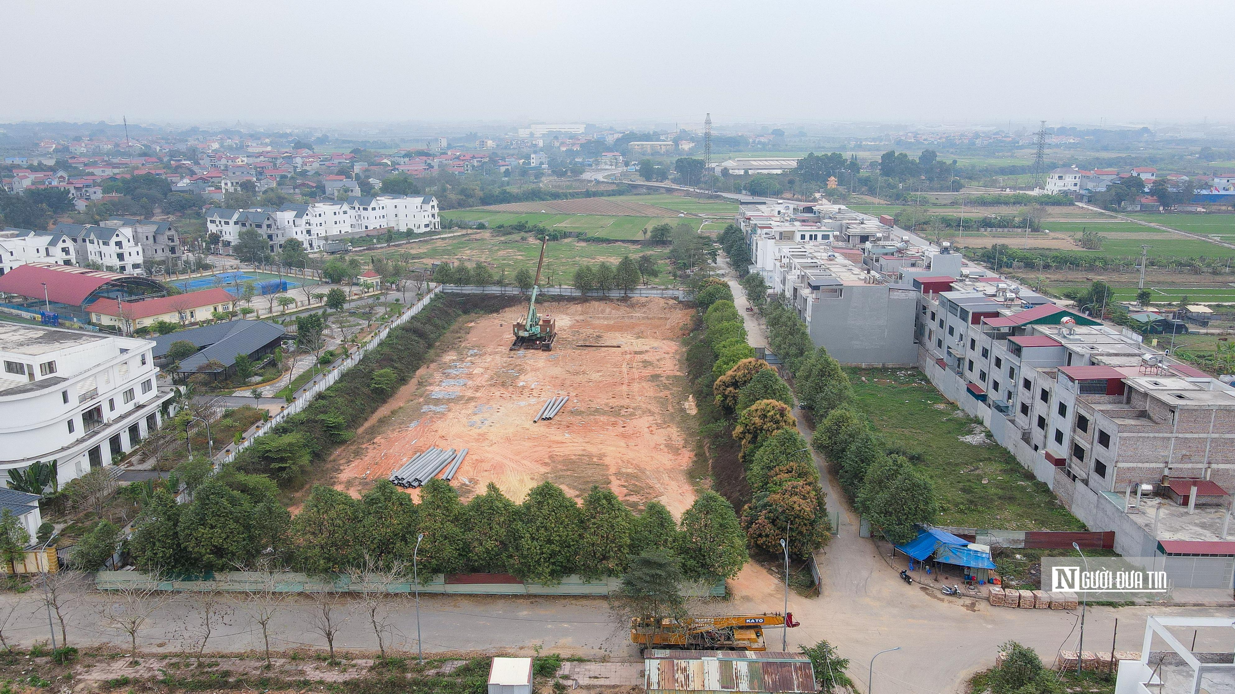Bất động sản - Nhà ở xã hội Kim Hoa - Mê Linh được rao bán rầm rộ dù chưa làm móng (Hình 2).